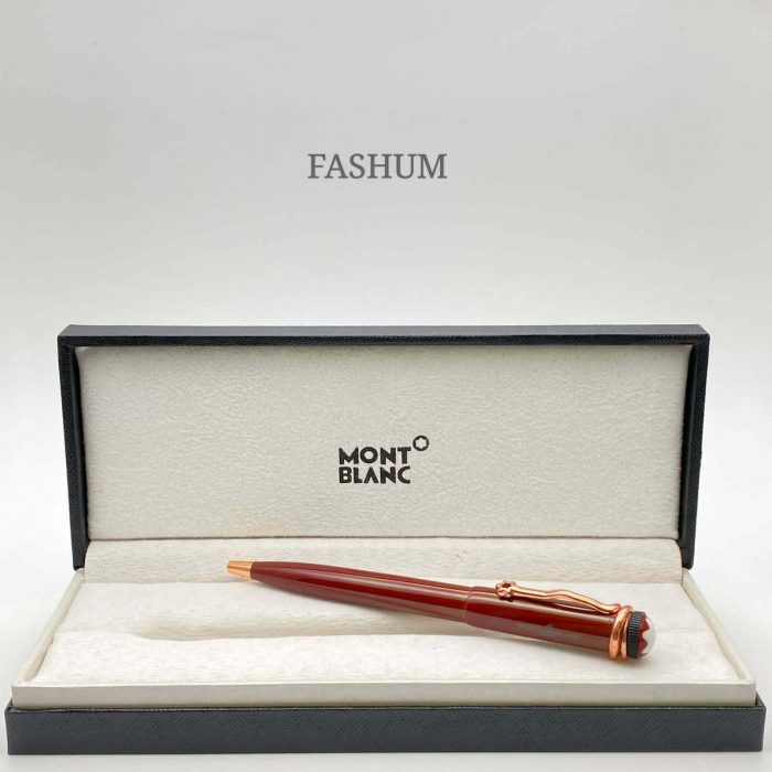 Montblanc Heritage Rouge Noir Coral Ballpoint Pen